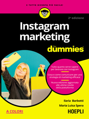 cover image of Instagram Marketing For Dummies